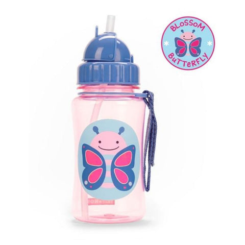 Skip Hop Zoo Straw Bottle - Butterfly | Little Baby.