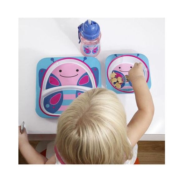 Skip Hop Zoo Straw Bottle - Butterfly | Little Baby.