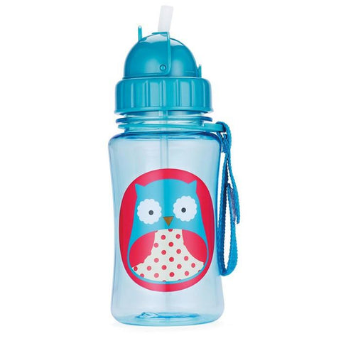 Skip Hop Zoo Straw Bottle - Owl | Little Baby.