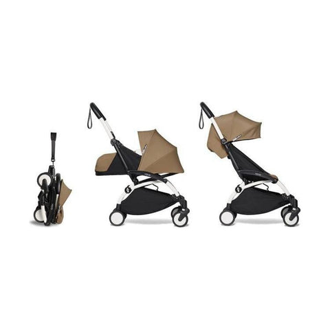 BABYZEN YOYO² stroller - Toffee bundle (fabric pack with frame) | Little Baby.