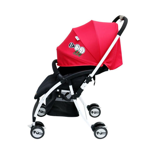PUKU Color Light Weight Stroller (Pink) | Little Baby.