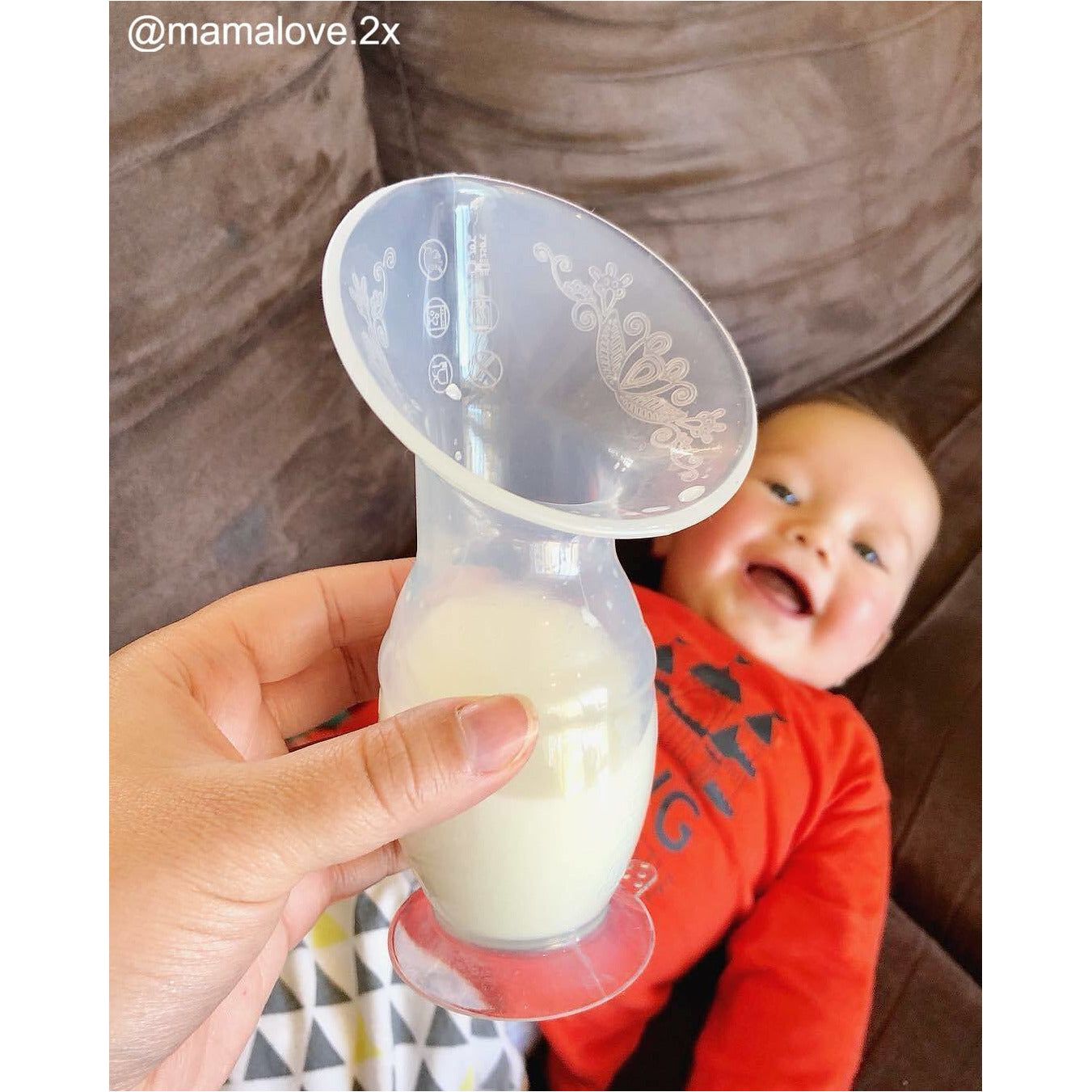 Haakaa Gen 2 Silicone Manual Breast Pump, 100ml (New w/ Suction Base) | Little Baby.