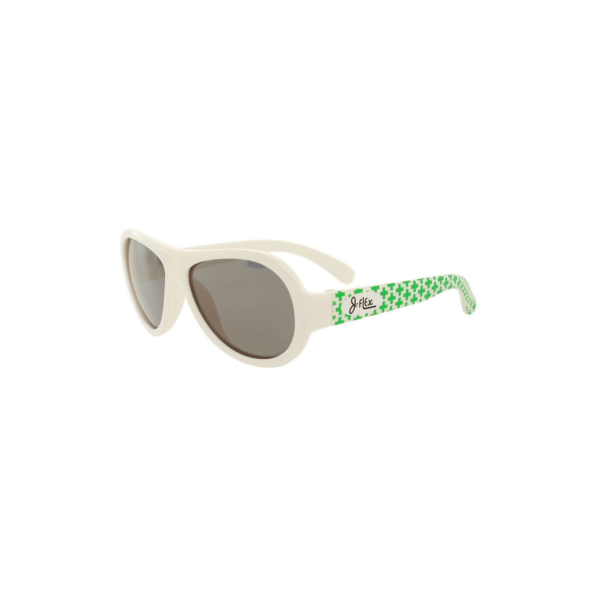 J-Flex Ultra Flexible Kids Polarized Sunglasses (Marshmallow White) | Little Baby.