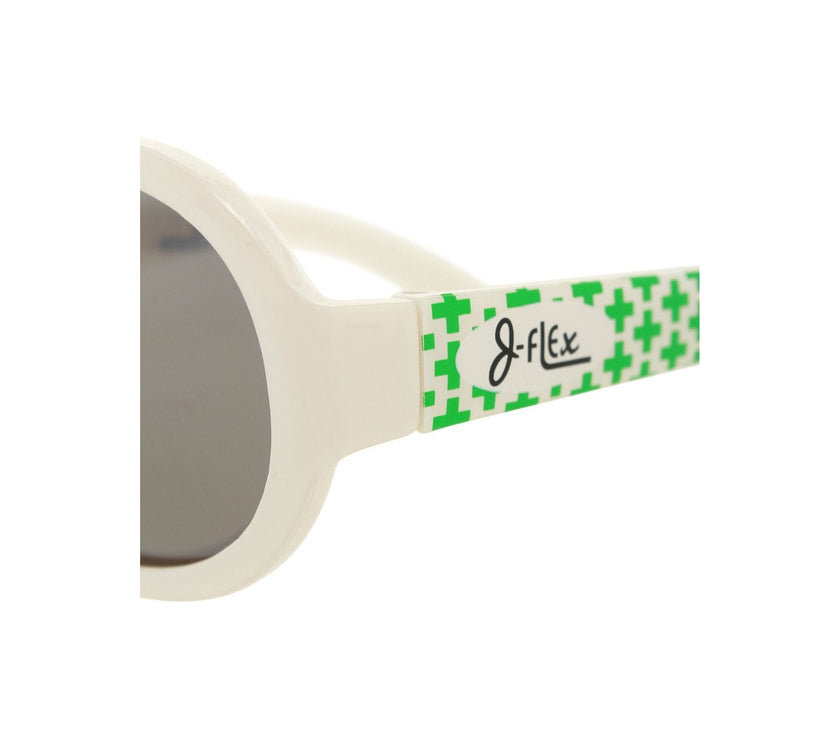 J-Flex Ultra Flexible Kids Polarized Sunglasses (Marshmallow White) | Little Baby.