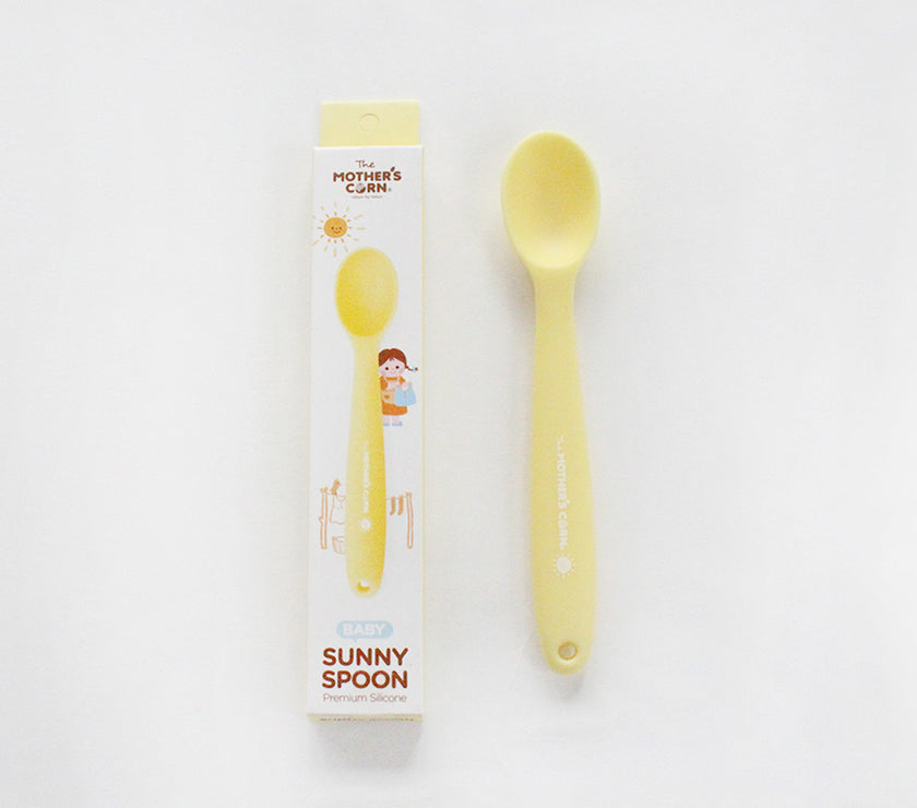 Mother's Corn Sunny Silicone Spoon | Little Baby.