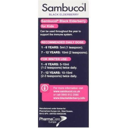 Sambucol Kids Formula (UK Version), 120 ml. | Little Baby.