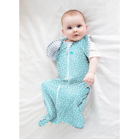 Love to Dream Swaddle UP 50/50 Lite - Aqua | Little Baby.