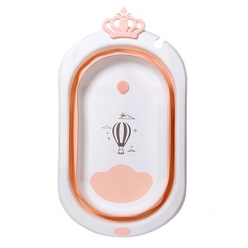 Lucky Baby Crown Collapsible Bath Tub