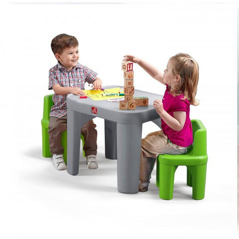 Step 2 Mighty My Size Table & Chairs Set™ | Little Baby.
