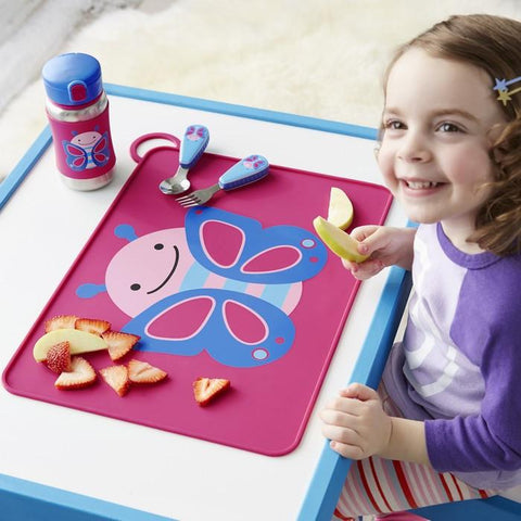 Skip Hop Zoo Fold & Go Placemat - Butterfly | Little Baby.