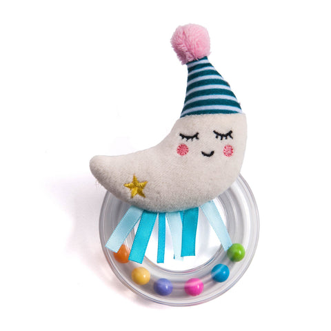 Taf Toys Mini Moon Rattle | Little Baby.