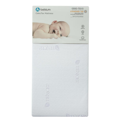 Beblum Tencel Oekotex Baby Cot Mattress (Assorted Sizes)