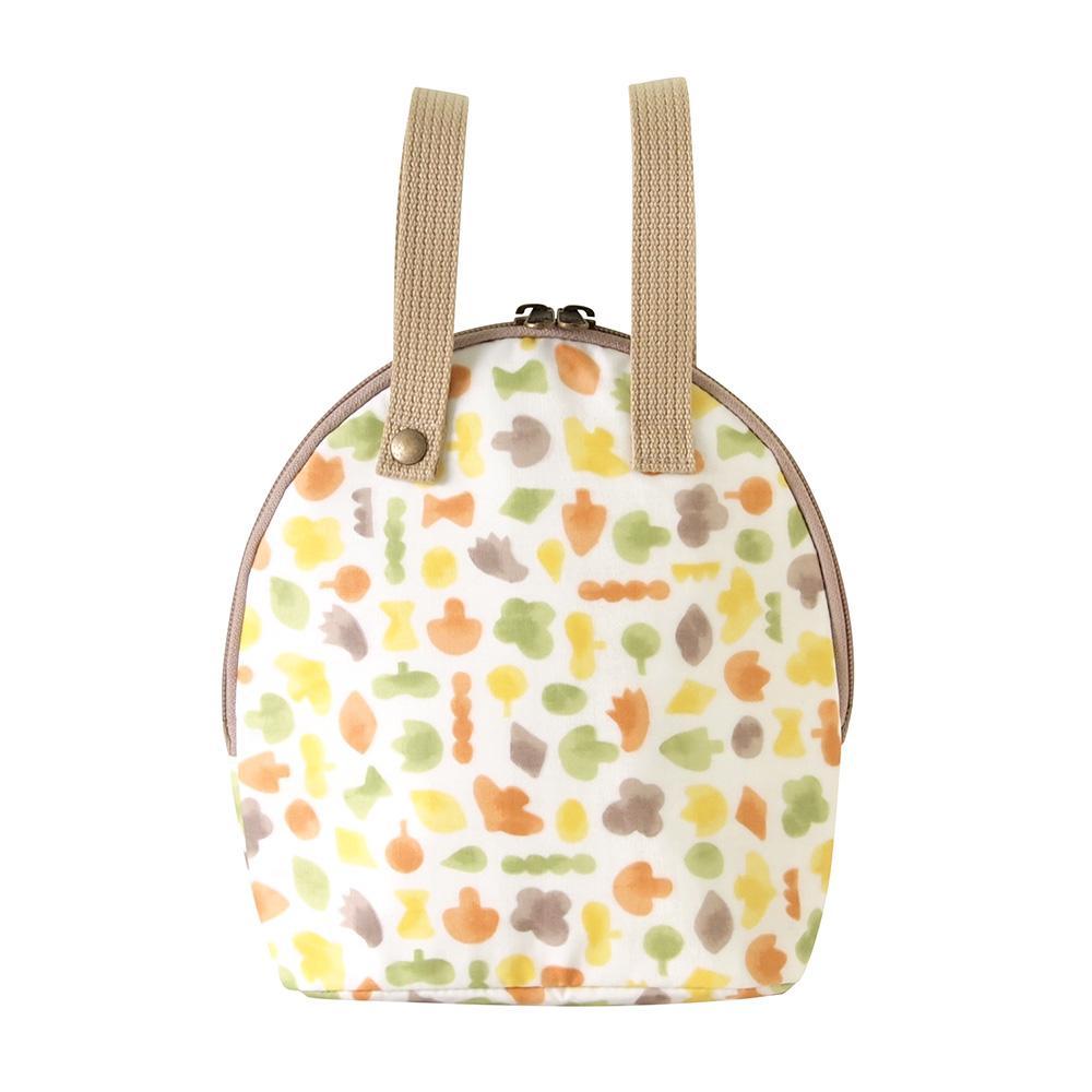 Hoppetta Polka Mug Pouch Thermal Bag - Brown | Little Baby.