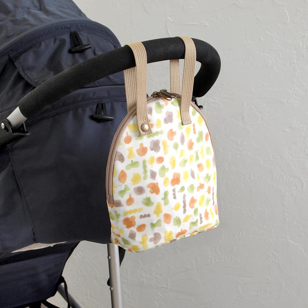 Hoppetta Polka Mug Pouch Thermal Bag - Brown | Little Baby.