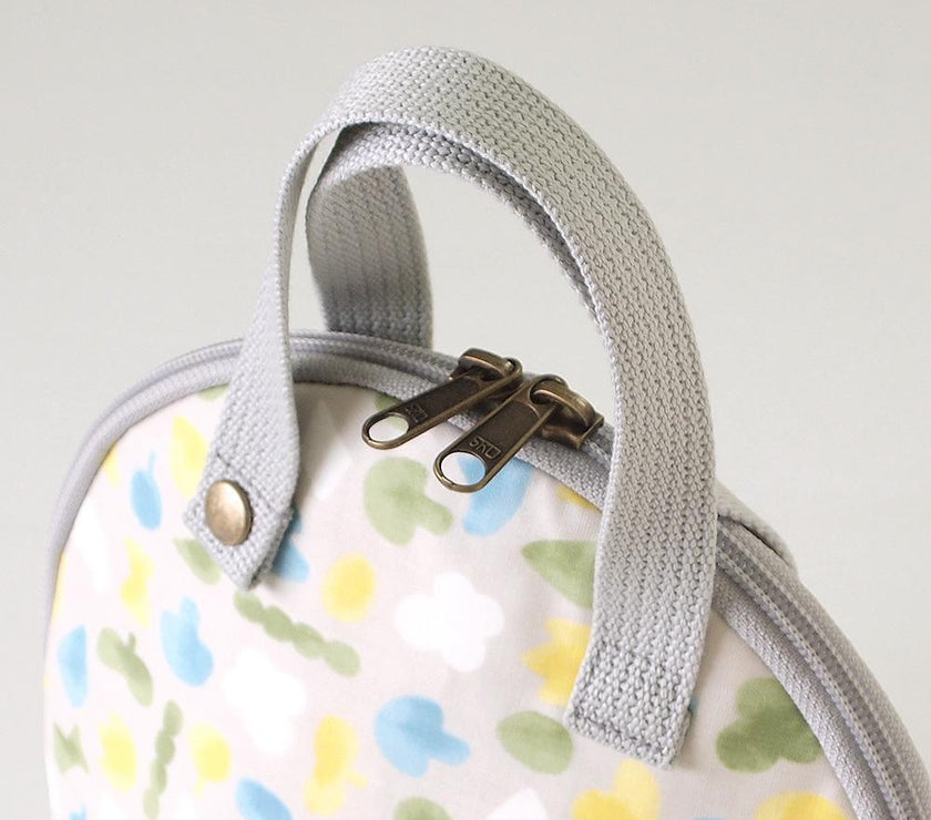 Hoppetta Polka Mug Pouch Thermal Bag - Green | Little Baby.