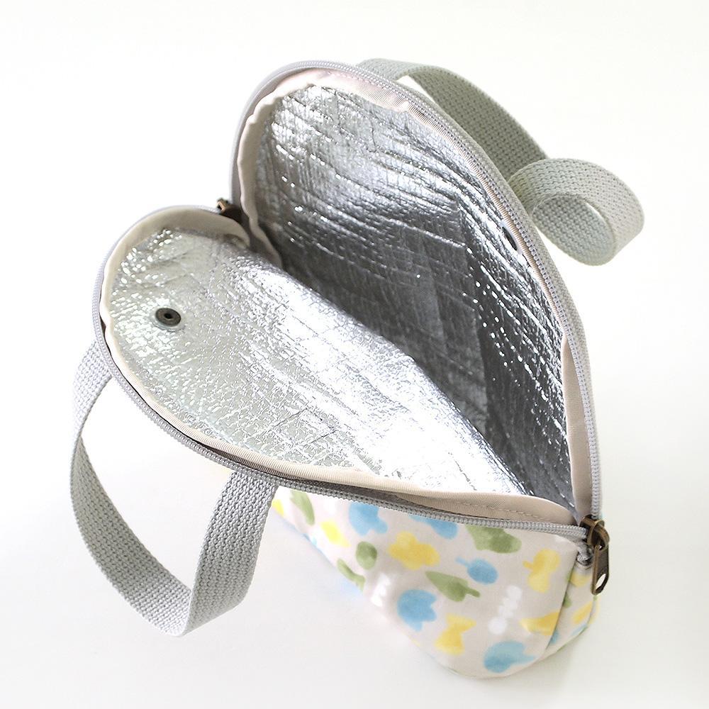 Hoppetta Polka Mug Pouch Thermal Bag - Green | Little Baby.