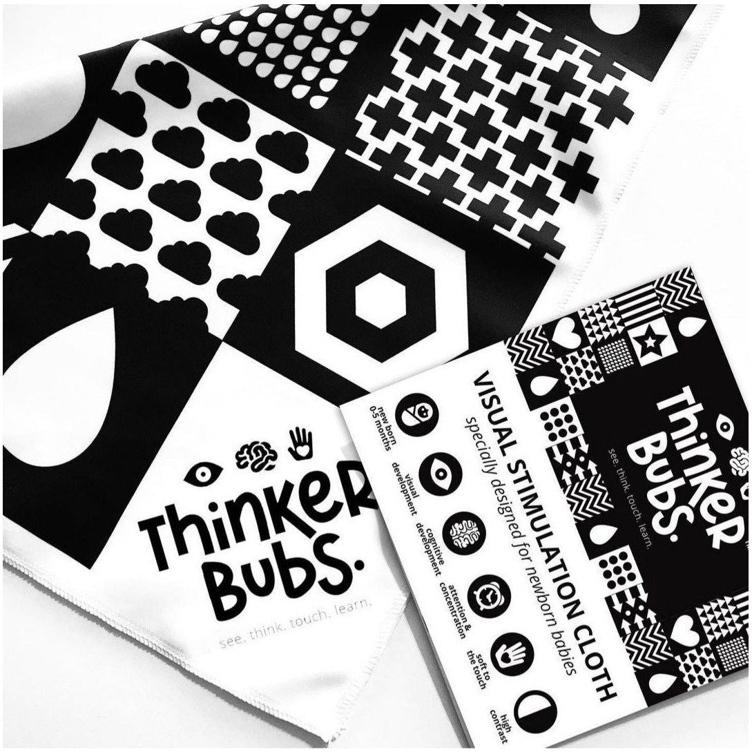 Thinkerbub Visual Stimulation Cloth | Little Baby.