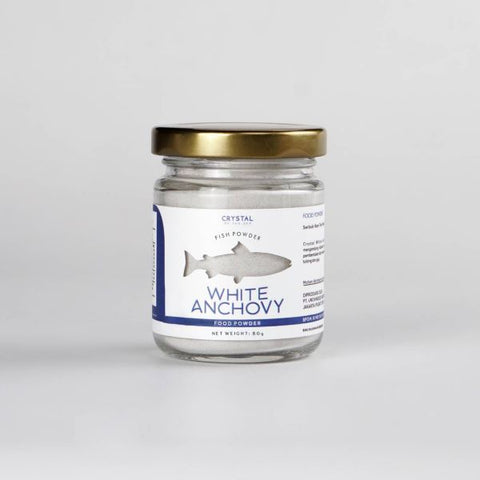 Crystal of the Sea White Anchovy / Whitebait Food Powder | Little Baby.
