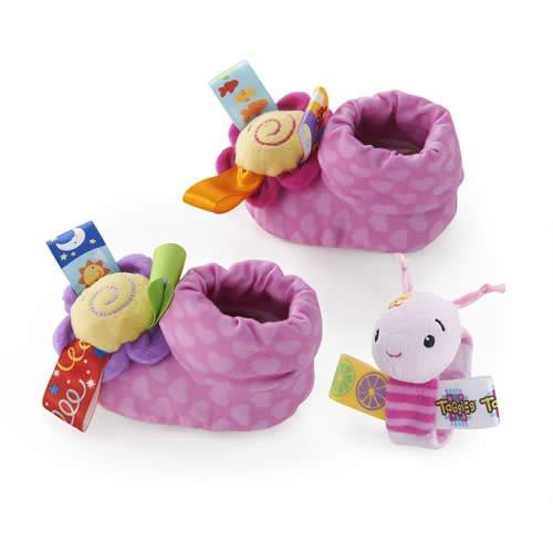 Taggies Toes and Wristies Set - Pink | Little Baby.