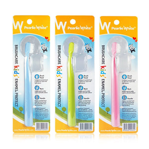 BrushCare Enamel Protect Kids Extra Soft Toothbrush Triple Pack | Little Baby.