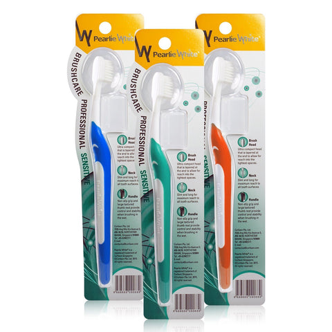 BrushCare Professional Sensitive Extra Soft Toothbrush Triple Pack | Little Baby.