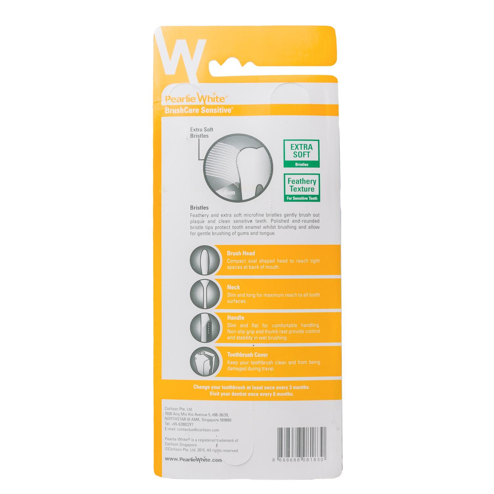 BrushCare Sensitive Extra Soft Toothbrush Triple Pack | Little Baby.