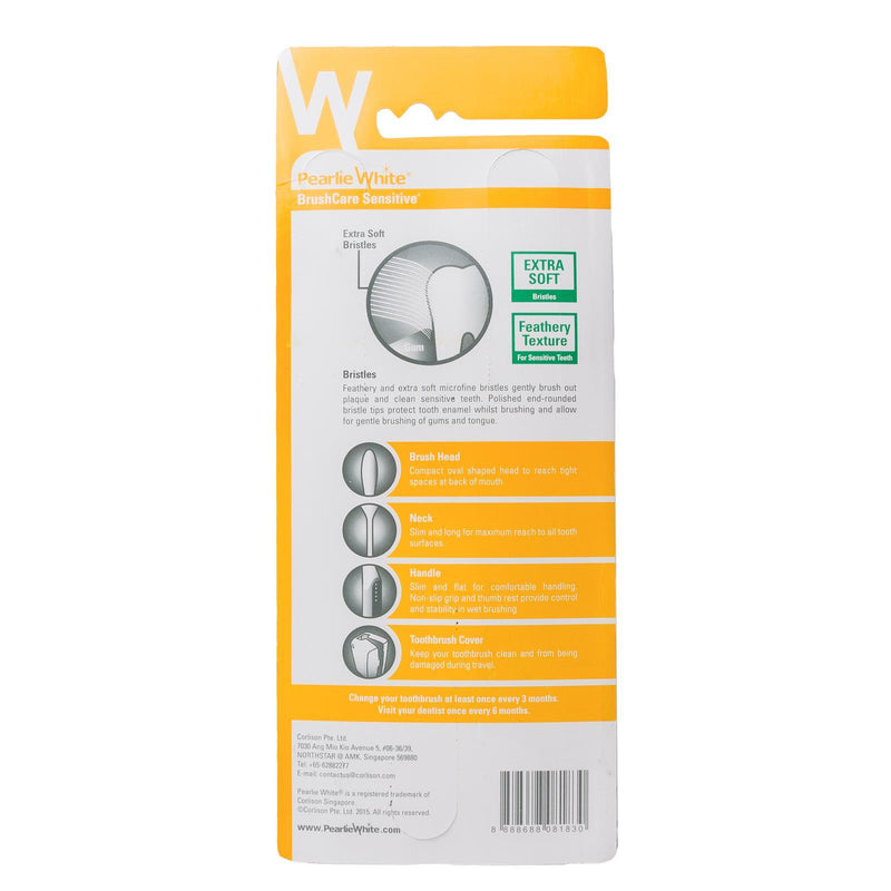 BrushCare Sensitive Extra Soft Toothbrush Triple Pack | Little Baby.