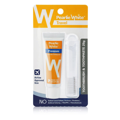Travel Toothbrush | with Premium Toothpaste 25gm | Little Baby.