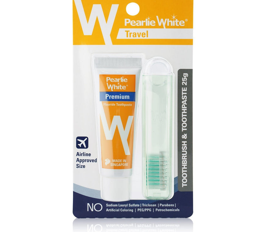 Travel Toothbrush | with Premium Toothpaste 25gm | Little Baby.