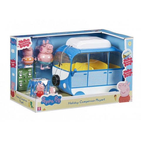 PEPPA PIG - Holiday Campervan Playset | Little Baby.
