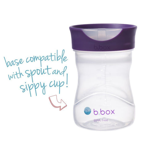 B.Box Training Cup - Grape | Little Baby.