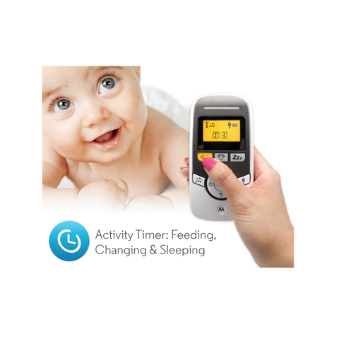 Motorola Digital Audio Timer Baby Monitor MBP161 | Little Baby.