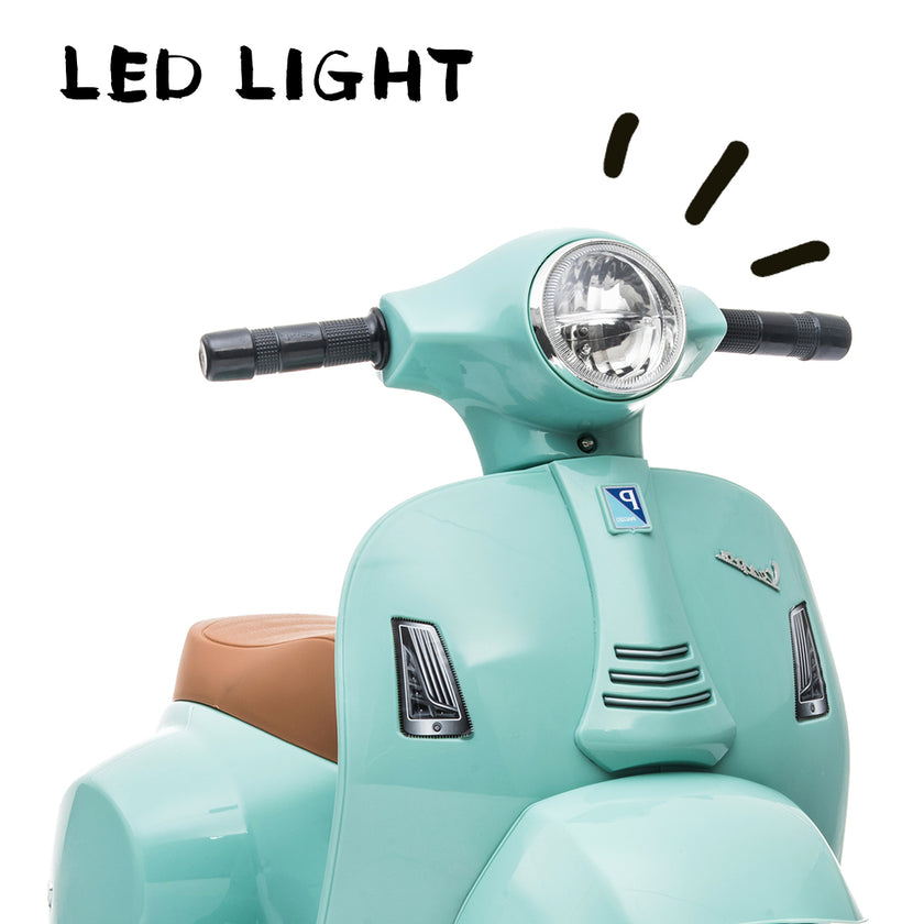Vespa GTS Mini Electric Ride-On Kids Scooter (Assorted Designs) - Pre Order