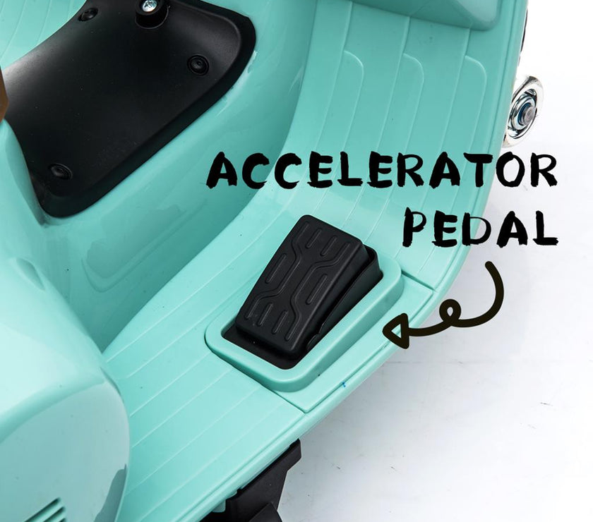 Vespa GTS Mini Electric Ride-On Kids Scooter (Assorted Designs) - Pre Order