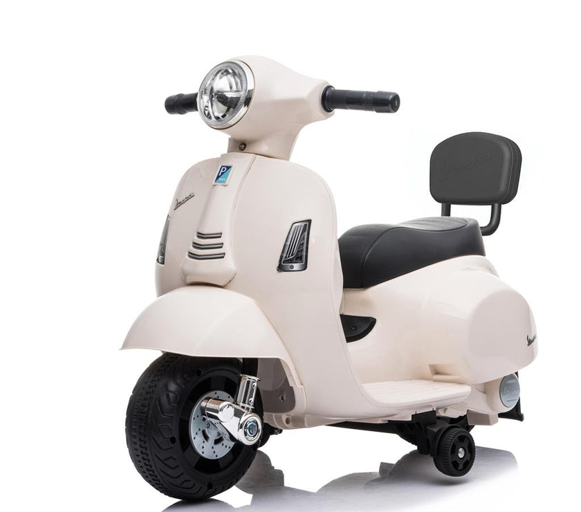 Vespa GTS Mini Electric Ride-On Kids Scooter (Assorted Designs) - Pre Order