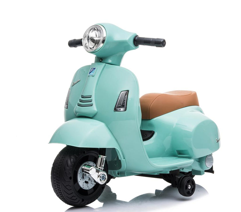 Vespa GTS Mini Electric Ride-On Kids Scooter (Assorted Designs) - Pre Order