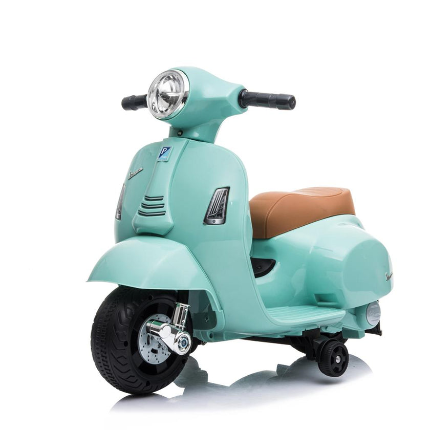 Vespa GTS Mini Electric Ride-On Kids Scooter (Assorted Designs) - Pre Order