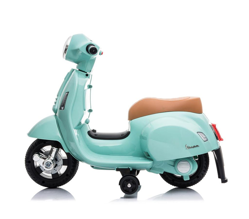 Vespa GTS Mini Electric Ride-On Kids Scooter (Assorted Designs) - Pre Order