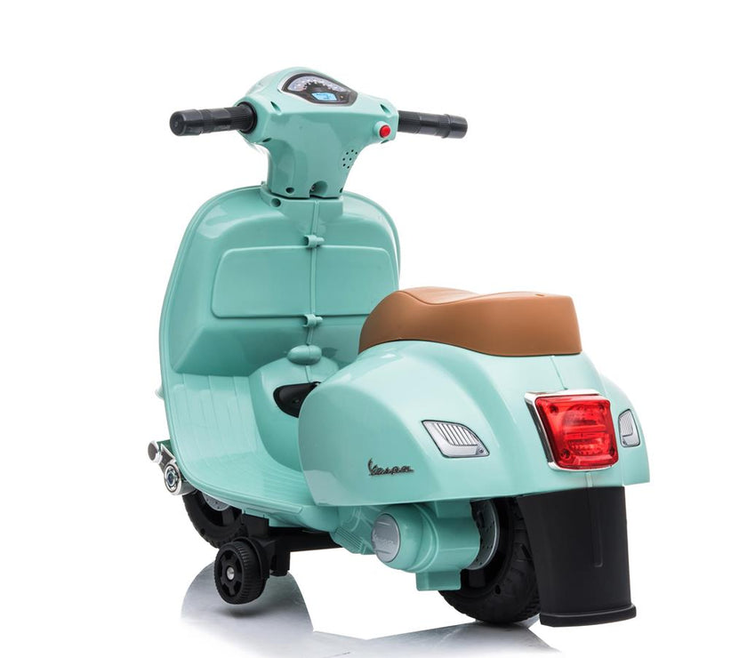 Vespa GTS Mini Electric Ride-On Kids Scooter (Assorted Designs) - Pre Order