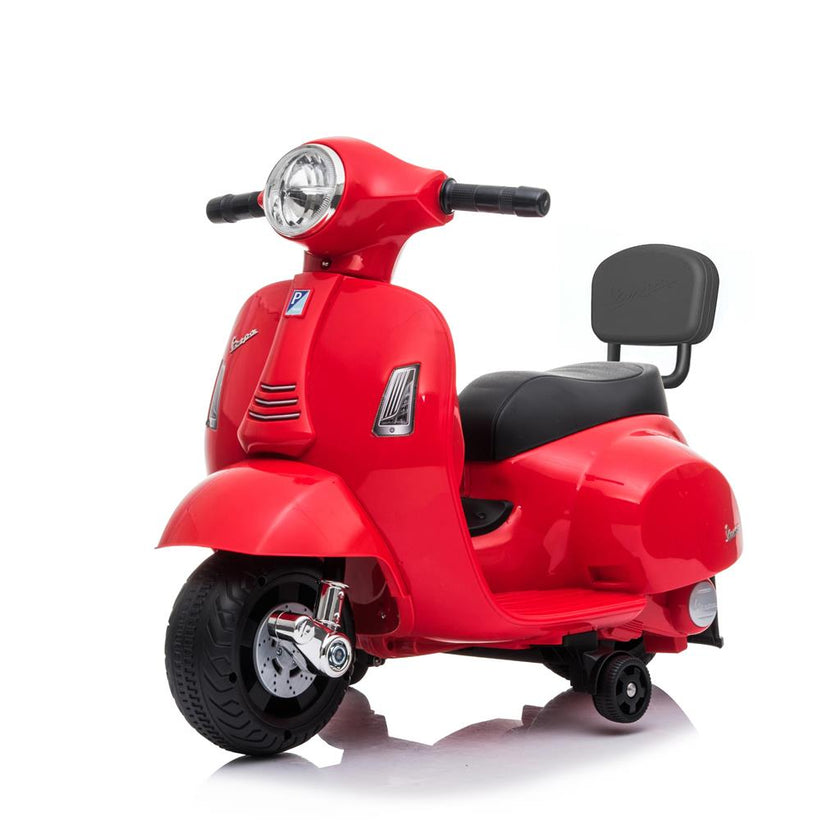 Vespa GTS Mini Electric Ride-On Kids Scooter (Assorted Designs) - Pre Order