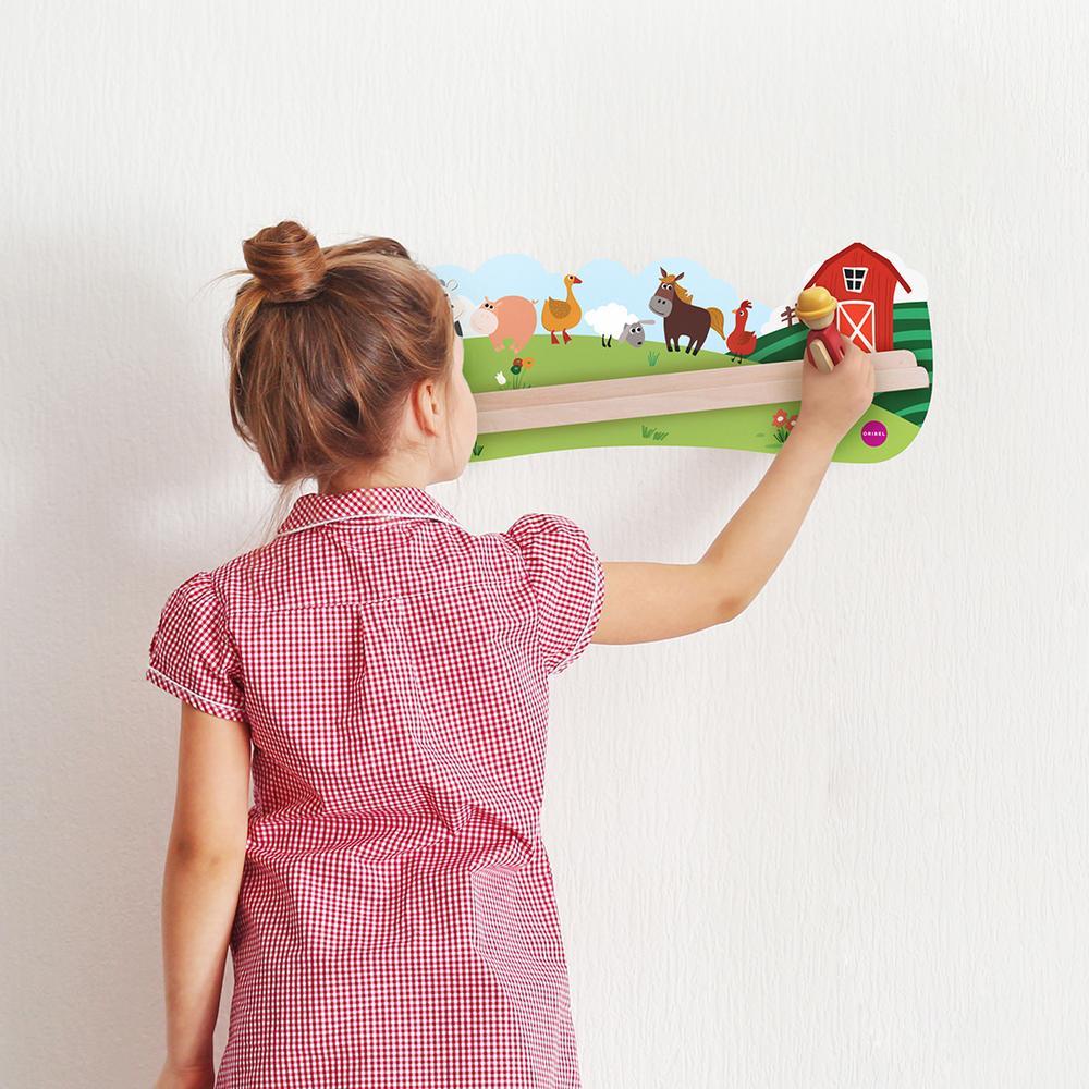 Oribel VertiPlay Wall Toy: Old MacDonald | Little Baby.