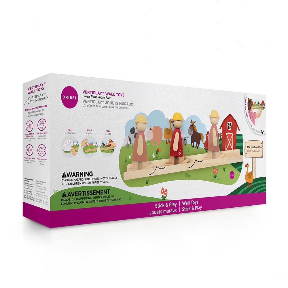Oribel VertiPlay Wall Toy: Old MacDonald | Little Baby.