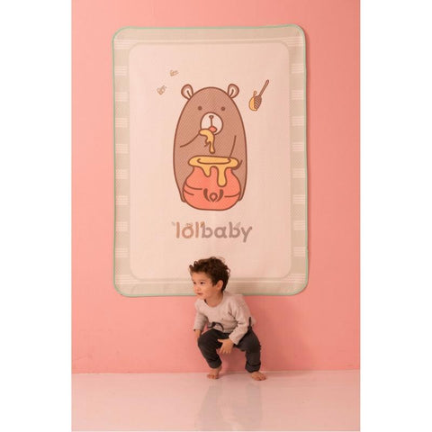 LOLBaby Waterproof Mat - Honey Bear | Little Baby.