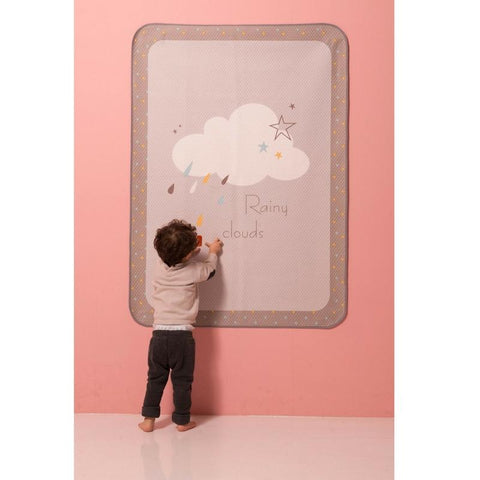 LOLBaby Waterproof Mat - Rainy Cloud | Little Baby.