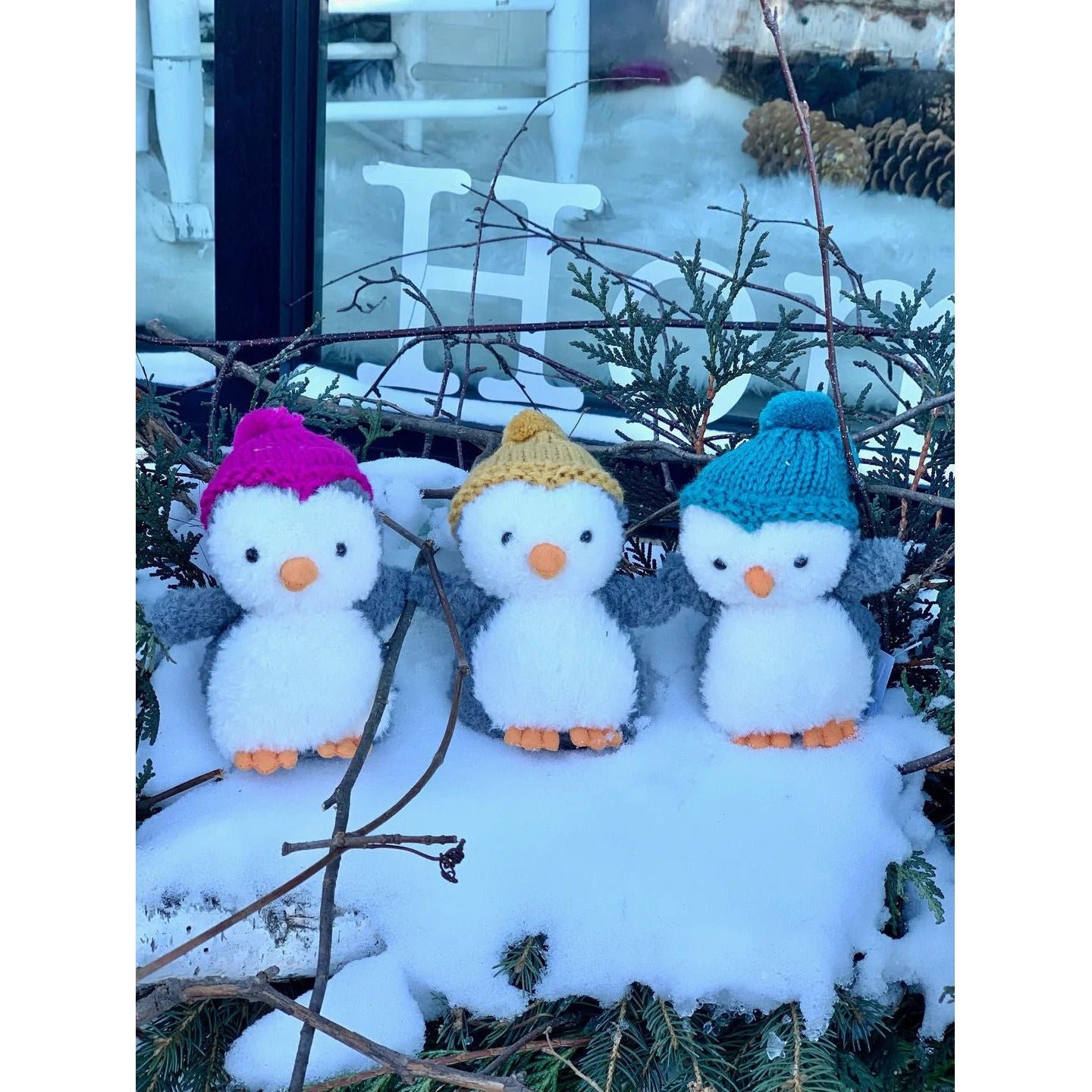 Jellycat Wee Winter Penguin (Assorted Designs) - H14cm