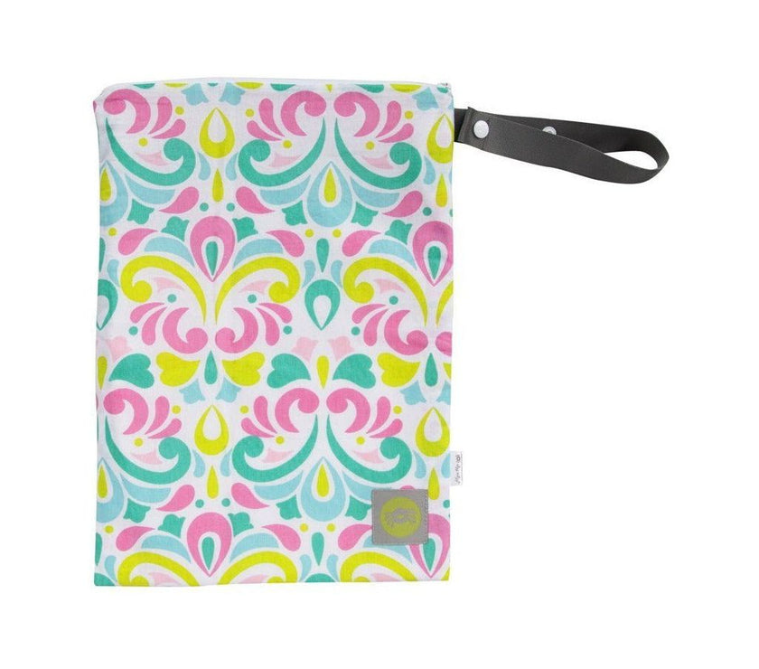 Itzy Ritzy Travel Happens™ Sealed Wet Bag with Handle - BROCADE SPLASH | Little Baby.