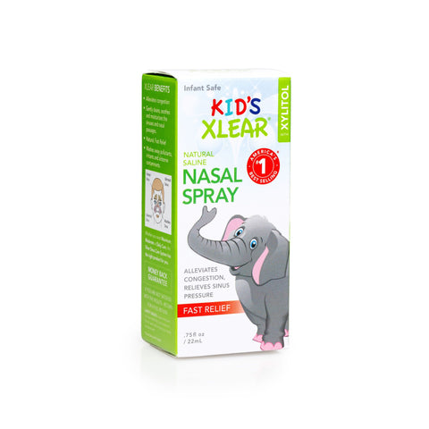 Xlear Kid's Xlear Natural Saline Nasal Spray - 22ml / 0.75 fl oz | Little Baby.
