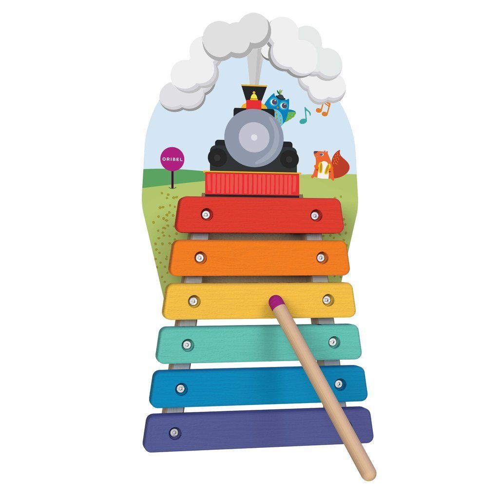 Oribel VertiPlay™ Musical Rail Track - Xylophone | Little Baby.