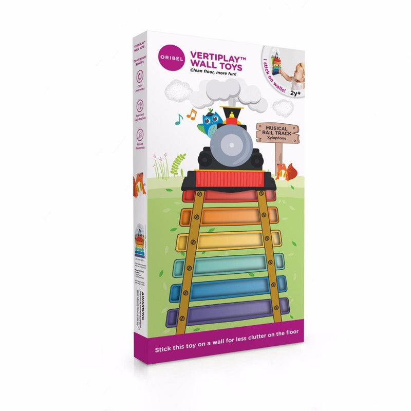 Oribel VertiPlay™ Musical Rail Track - Xylophone | Little Baby.