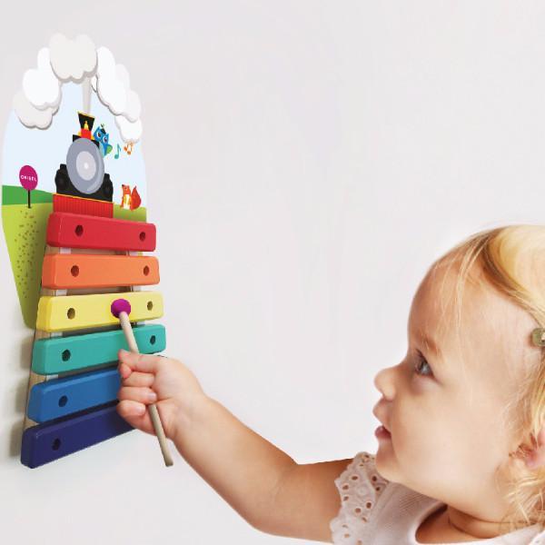 Oribel VertiPlay™ Musical Rail Track - Xylophone | Little Baby.